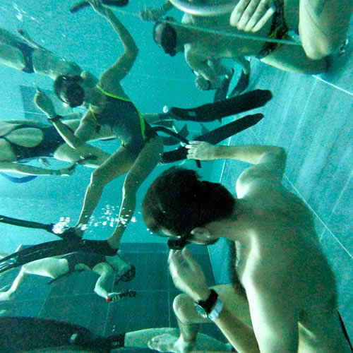 allievi in apnea