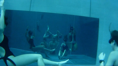 Allievi di Apneafree a Y40