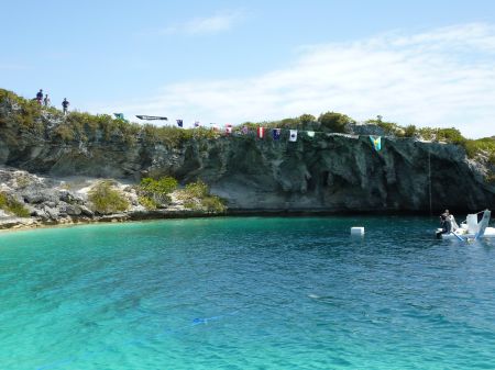stage Bahamas Blue Hole