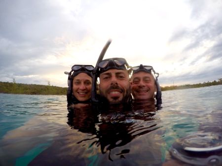 stage Bahamas Blue Hole