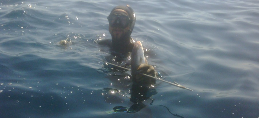 pesca in  apnea