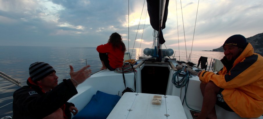 vela e apnea