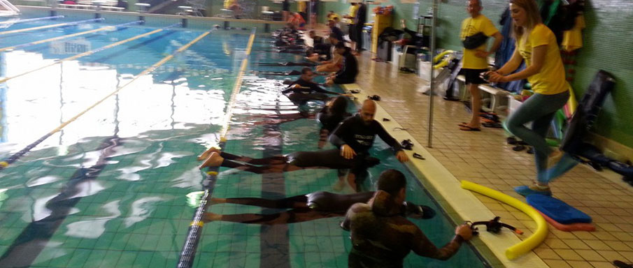 passione sportiva in apnea